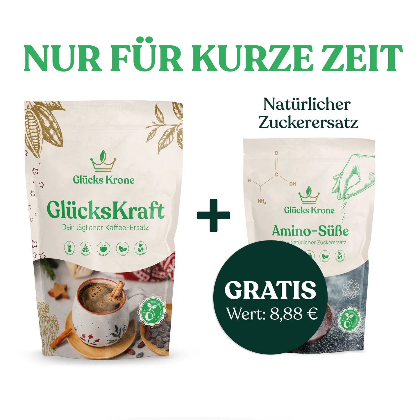 Bio GlücksKraft 333g (Natürlicher Kaffee Ersatz)