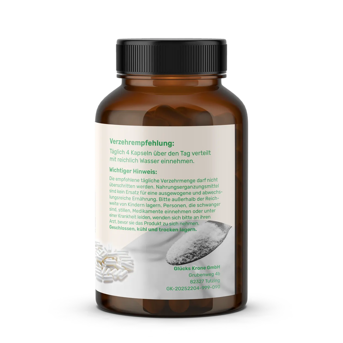 Balance (Magnesium Bisglycinat) - 120 Kapseln - 30 Tagesrationen