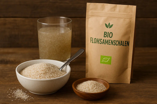 Wann sollte man Flohsamenschalen einnehmen?