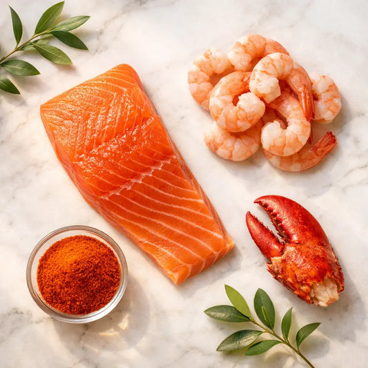 Welche Lebensmittel enthalten Astaxanthin? – Die besten natürlichen Quellen im Überblick