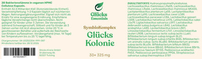 Glücks Kolonie (SymbioKomplex) - 30 Kapseln (Abo)
