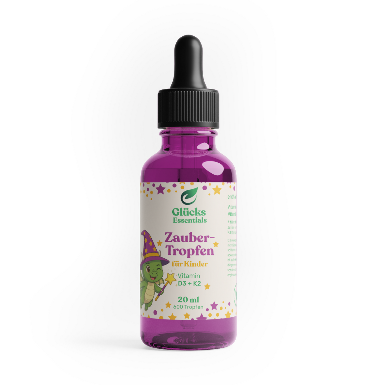 ZauberTropfen - Vitamin D3 + K2 für Kinder - 20 ml (Abo)