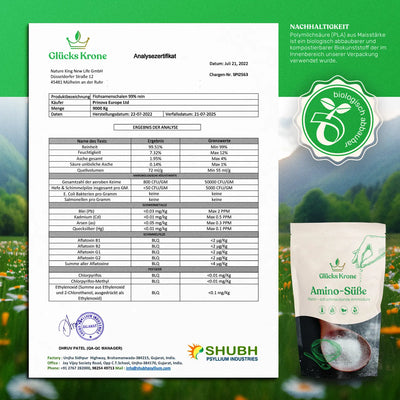 2x Amino-Süße (Alternative Süße aus Glycin)