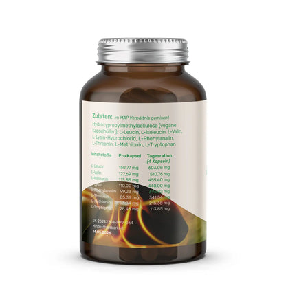 Muskel Fokus - EAAs essentielle Aminosäuren - 120 Stück