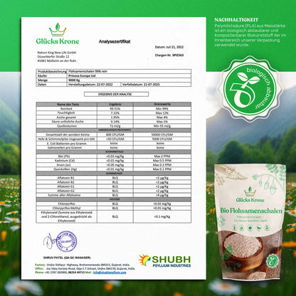 Bio Flohsamenschalen - 250g