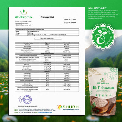 Bio Flohsamenschalen - 250g