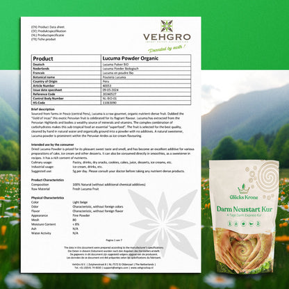 Darm Neustart Kur - 300g / 12 Shakes + gratis Darm-Guide