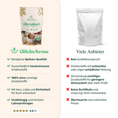 Bio GlücksKraft 333g (Pilz Kakao)