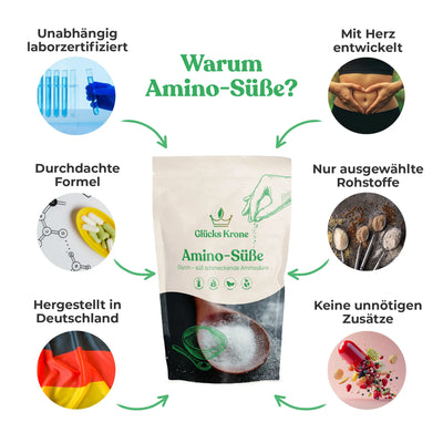 2x Amino-Süße (Alternative Süße aus Glycin)