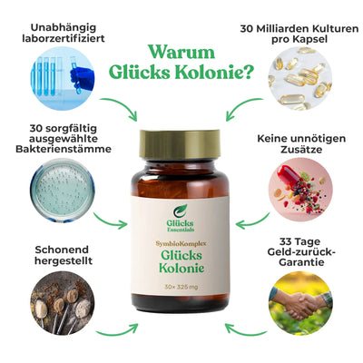 Glücks Kolonie (SymbioKomplex) - 30 Kapseln