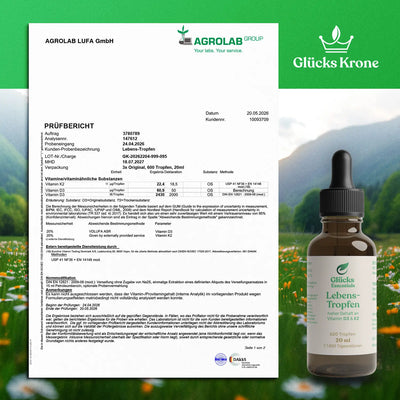 Lebens-Tropfen 2.000 IE (D3 & K2) - 20ml