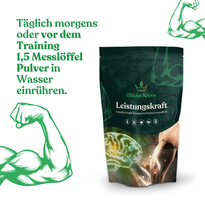 LeistungsKraft - Premium Kreatin Formel - Pulver 250g