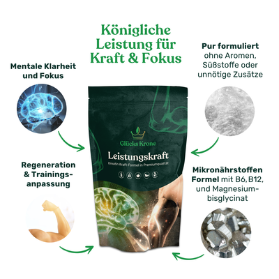 LeistungsKraft - Premium Kreatin Formel - Pulver 250g
