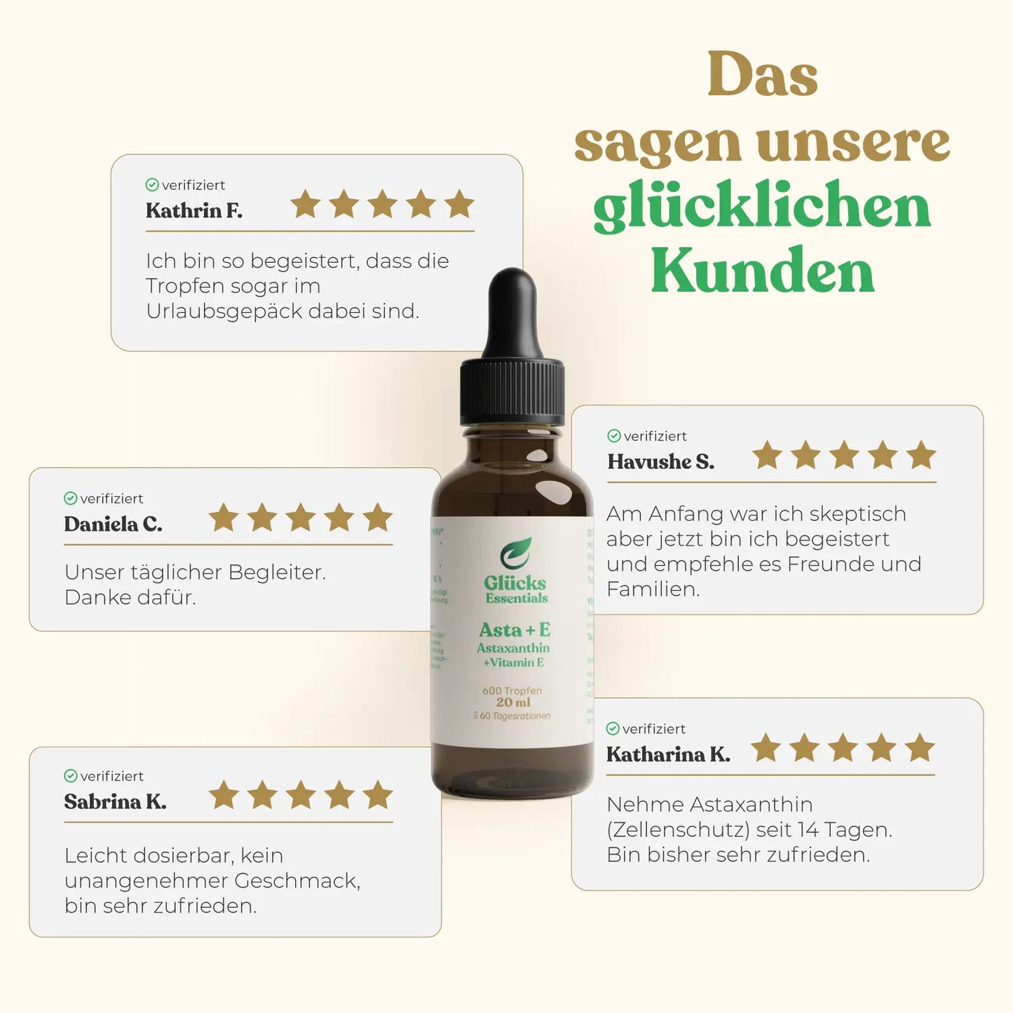 Asta + E - Astaxanthin + Vitamin E - 20 ml