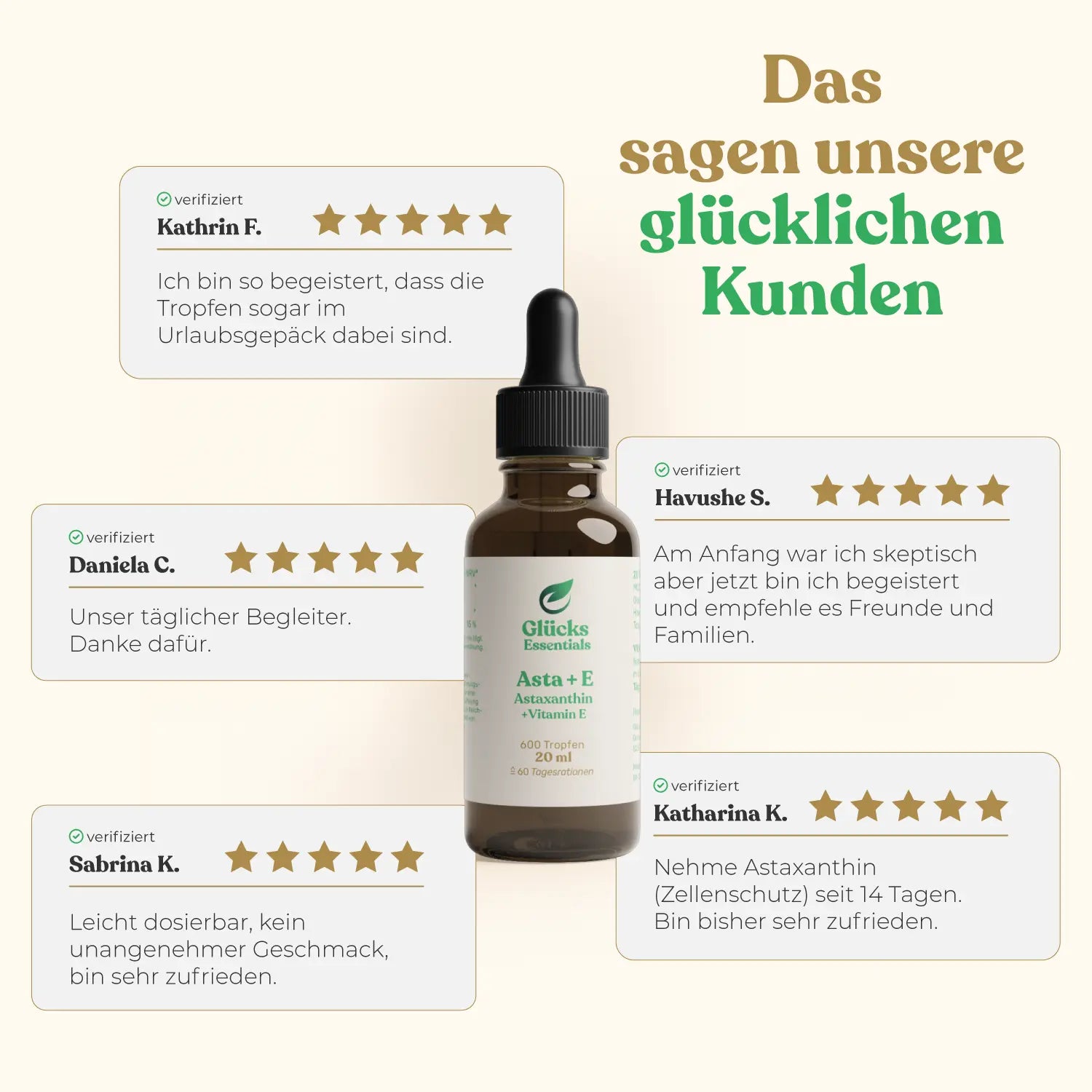Asta + E - Astaxanthin + Vitamin E - 20 ml