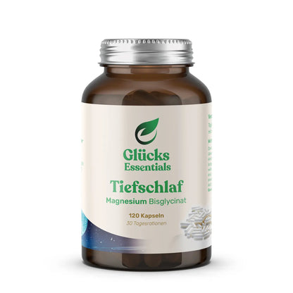 Tiefschlaf - Magnesium Bisglycinat - 120 Kapseln - 40 Tagesrationen
