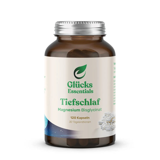 Tiefschlaf - Magnesium Bisglycinat - 120 Kapseln - 40 Tagesrationen
