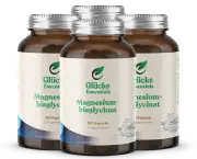 4 Stück Balance (Magnesium Bisglycinat) - 120 Kapseln - 30 Tagesrationen