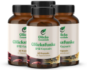 4 Stück Glücksfunke - Vitamin B12 - 60 Kapseln
