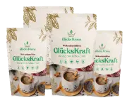 4 Stück Bio GlücksKraft 333g (Pilz Kakao)