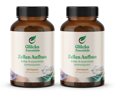 2 Stück Zellenaufbau - EAAs essentielle Aminosäuren - 120 Stück