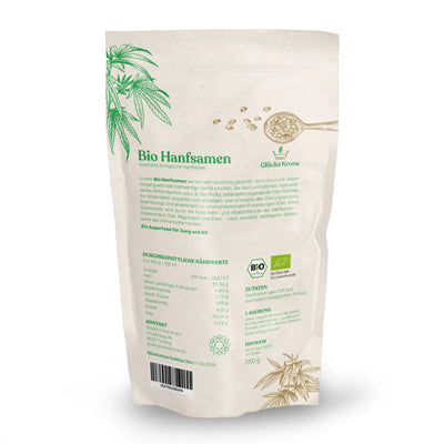 Bio Hanfsamen (Omega 3 Power) - 250g