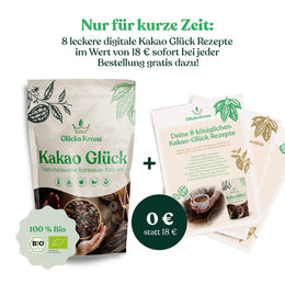 Bio Kakao Glück (100% Bio Roh Kakao) - 250g
