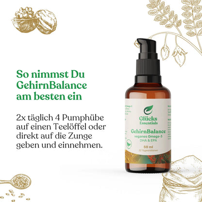 GehirnBalance - Omega 3 DHA/EPA vegan - 50 ml