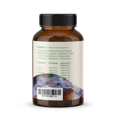 Zellenaufbau - EAAs essentielle Aminosäuren - 120 Stück