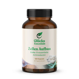 Zellenaufbau - EAAs essentielle Aminosäuren - 120 Stück