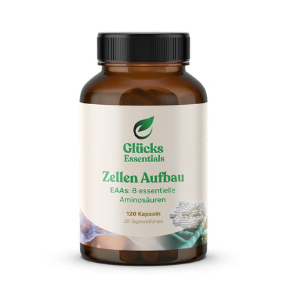 Zellenaufbau - EAAs essentielle Aminosäuren - 120 Stück