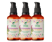 3 Stück Schlauzauber + gratis glücksi Buch - Omega 3 DHA/EPA für Kinder - 50ml