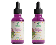 2 Stück ZauberTropfen + gratis glücksi Buch - Vitamin D3 + K2 für Kinder - 20 ml