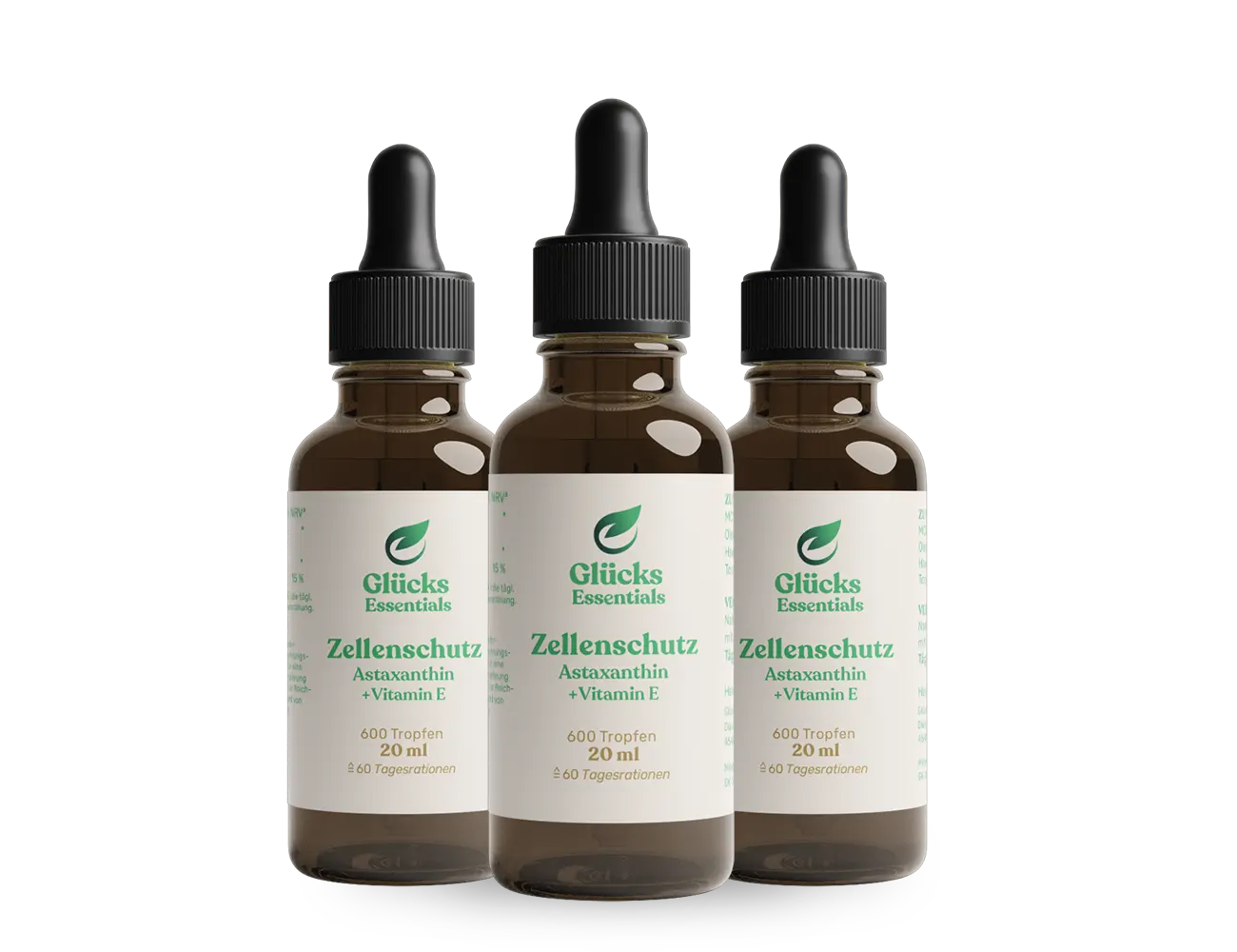 3x Zellenschutz (1.800 Tropfen) + GRATIS Bio Flohsamenschalen